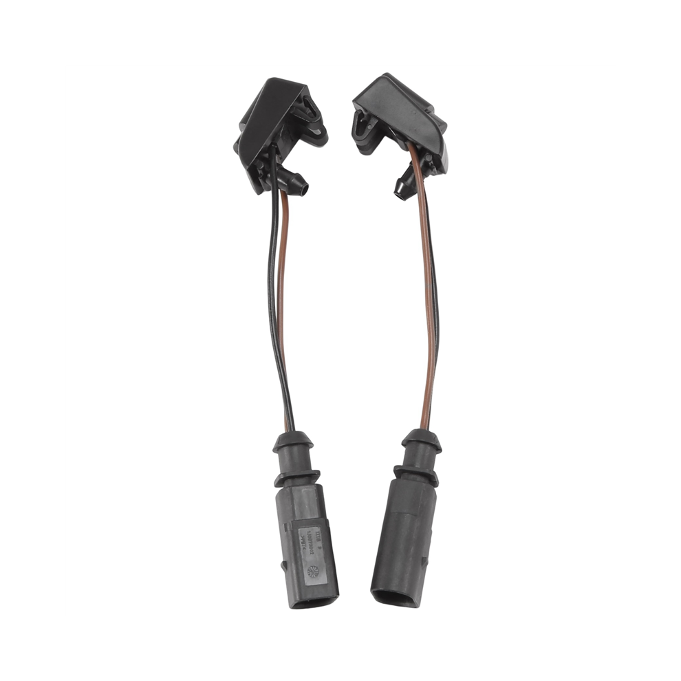 2Pcs Windshield Windscreen Washer Nozzle Spray Jet 1Z0955986 Heated 4763517314195