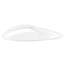 Car Left Transparent Headlight Lens Cover for Mazda 2 2007-2012