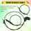 3PCS Engine Bowden Cable Hood Release Wire for-BMW E39 525I 530I 4