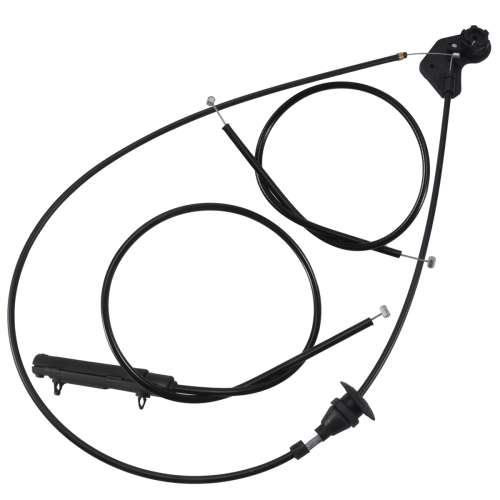 3PCS Engine Bowden Cable Hood Release Wire for-BMW E39 525I 530I 1