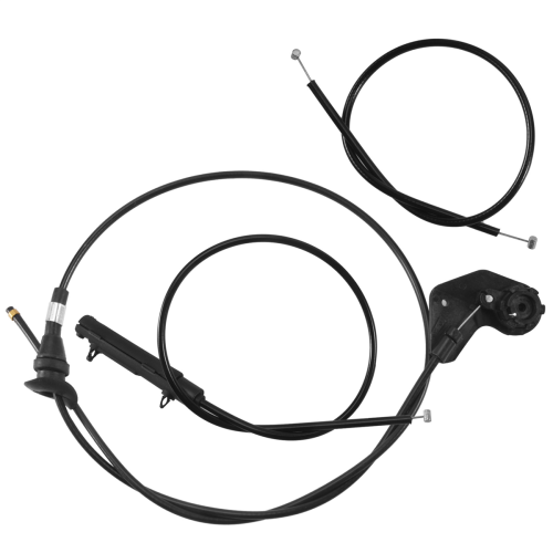 3PCS Engine Bowden Cable Hood Release Wire for-BMW E39 525I 530I 2
