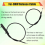 3PCS Engine Bowden Cable Hood Release Wire for-BMW E39 525I 530I 5