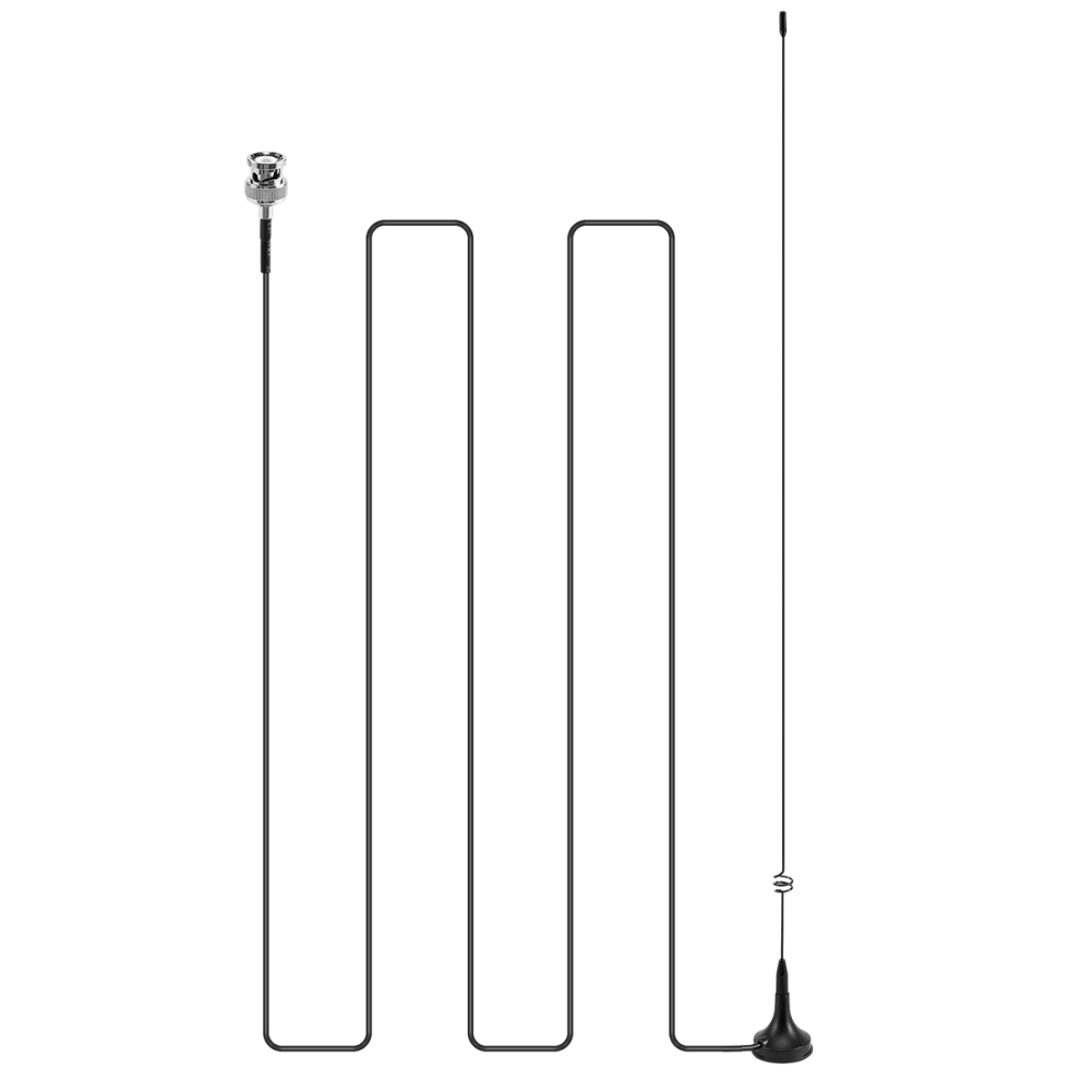 Bnc-M Uhf+Vhf Vehicle-Mounted Antenna For Nagoya Ut-108Uv 4763517315239