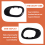 Binnenhandgrepen Frame Cover Trim voor 206 207 C2 7
