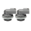 2 PCS Stop Light Lamp Bulb Holder Socket 4425186 For Ford Focus 1