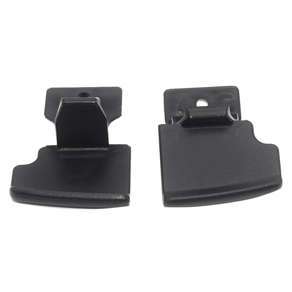 2Pcs Console Armrest Lid Latch Lock Cover For Mitsubishi Outlander Black 4763517304127