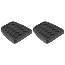 2PCS Clutch Brake Pedal Pad Rubber for Toyota Camry Hilux Vigo KUN