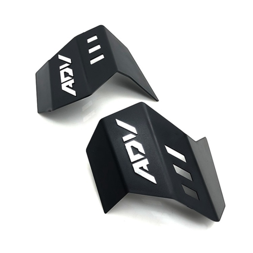 Spoiler Side Wind Front Fairing Protector Wing Cover Black 2