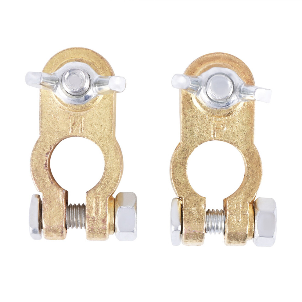 2 Pcs Automotive Car Boat Truck Battery Terminal Clamp Clip Connector 4763517320257