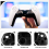 Repair Part For PS5 BDM-010 Controller Housing Shell Black 4