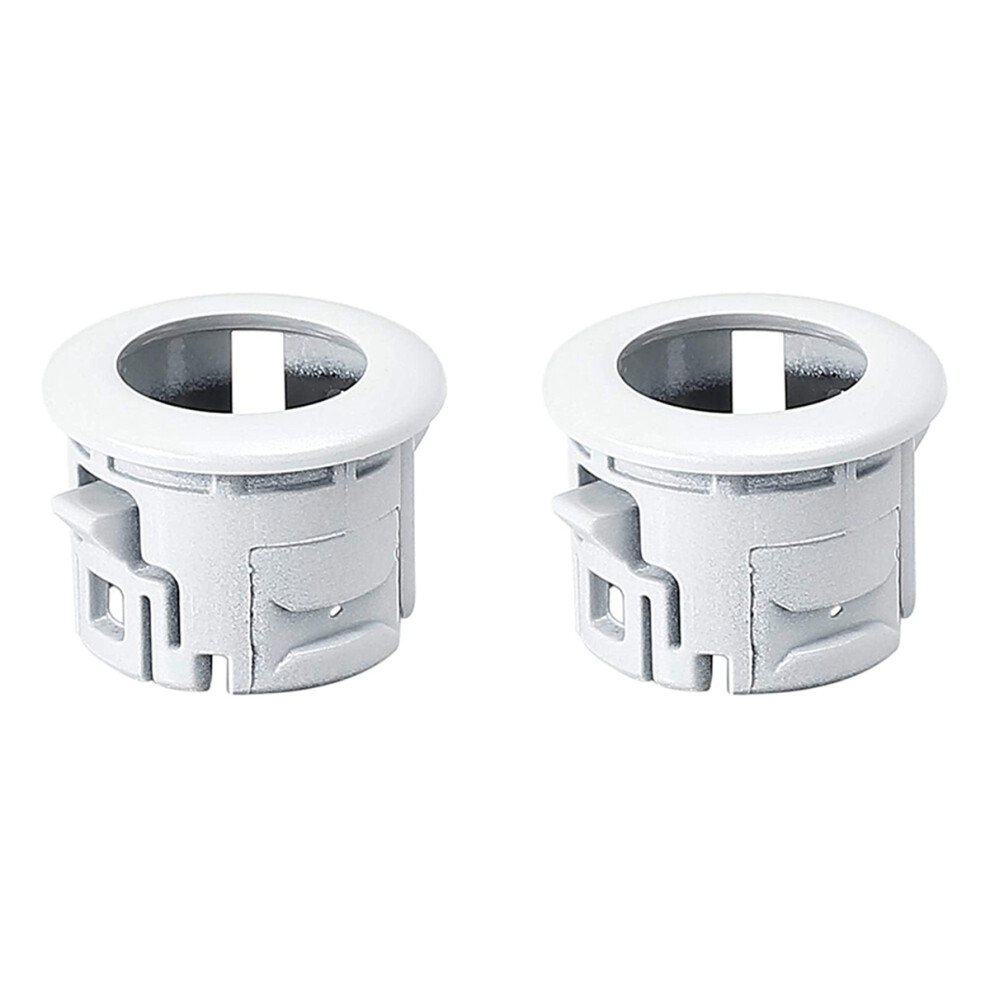 Car Parking Assist Sensor Holder For Toyota 4Runner 2Pcs White 4763517390632