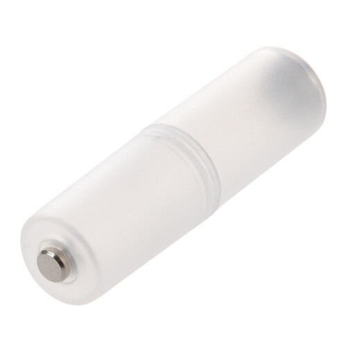 4 Pcs AAA to AA Battery Cell Converter Adaptor Cylindrical Case 1