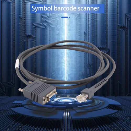Σειριακό καλώδιο CBA-R01-S07PAR Σαρωτής γραμμωτού κώδικα LS2208 6,5 πόδια 2