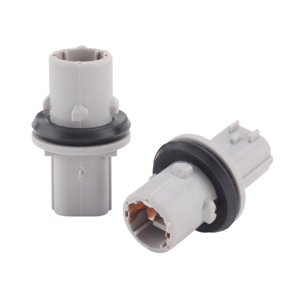 2Pcs Turn Signal Lamp Fender Lamp Socket Comp. (T10) For Honda 4763517399093