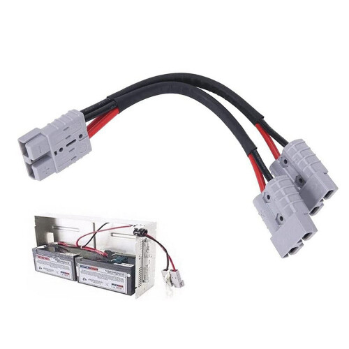50A for Anderson Plug Connector Dual Y Adapter Connector with 6MM Cable 2