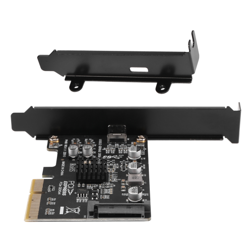 USB PCIE Card Type C PCI-Express 4X to USB 3.2 Gen for Windows 8/10 1