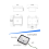 Embedded 2D Barcode Scanner USB QR Barcode Reader RS232 TTL Interface Kiosk Small Fixed Installation Barcode Printer 3