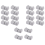 20Pcs Console Mixer Slider Fader Knobs for Potentiometer Gray Knob 3