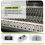 20Pcs Console Mixer Slider Fader Knobs for Potentiometer Gray Knob 4
