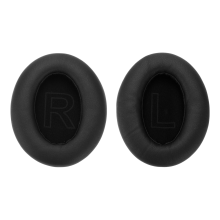 2Pcs Almofadas de substituição de couro de proteína para fones de ouvido Anker Soundcore Life Q20, Q20BT