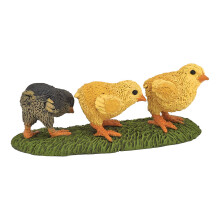 Figurinha - PAPO - Pintinhos - Amarelo - Criança - Interior
