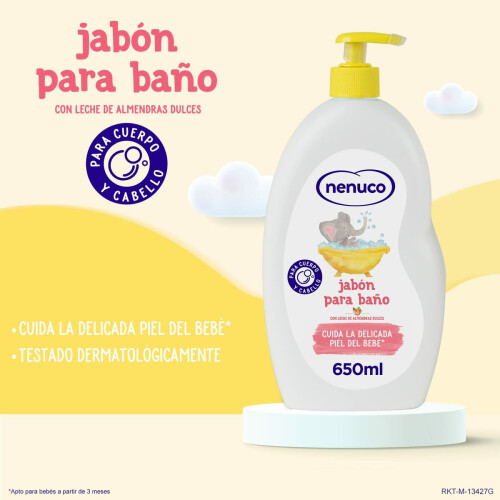 (650 ml) BAÑO HIDRATANTE con leche de almendras dulces 2
