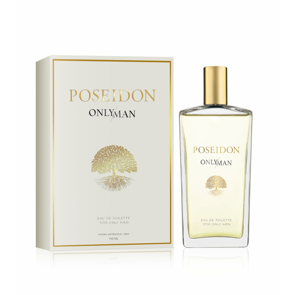 Poseidon Men's Perfume Only Man Edt 150 Ml