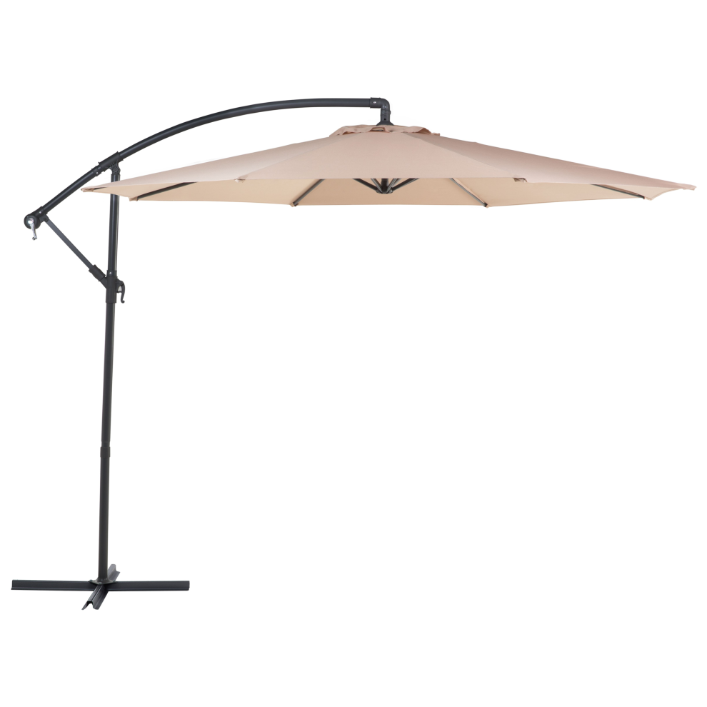 Cantilever Parasol 300 cm RAVENNA Sand Beige