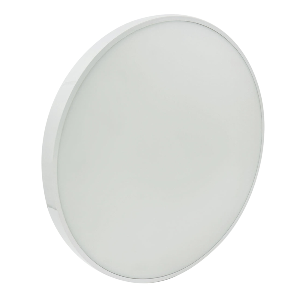 Plafonnier encastré à LED de 12 pouces 24 W Éclairage rond moderne plat pour cuisines, cages d'escalier, chambres C