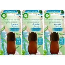 3 x Air Wick Essential Oil Mist Refill - Fiji Waters & Fresh Aloes