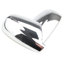 Rückspiegelabdeckung Silber, Chrom-Optik für Peugeot 307 (2004-2012) - 2 Stück