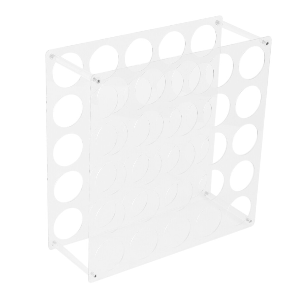 Porte-rouleau de vinyle à 25 trous, support de rangement en acrylique, organisateur équilibré, organisateur de papier amovible A