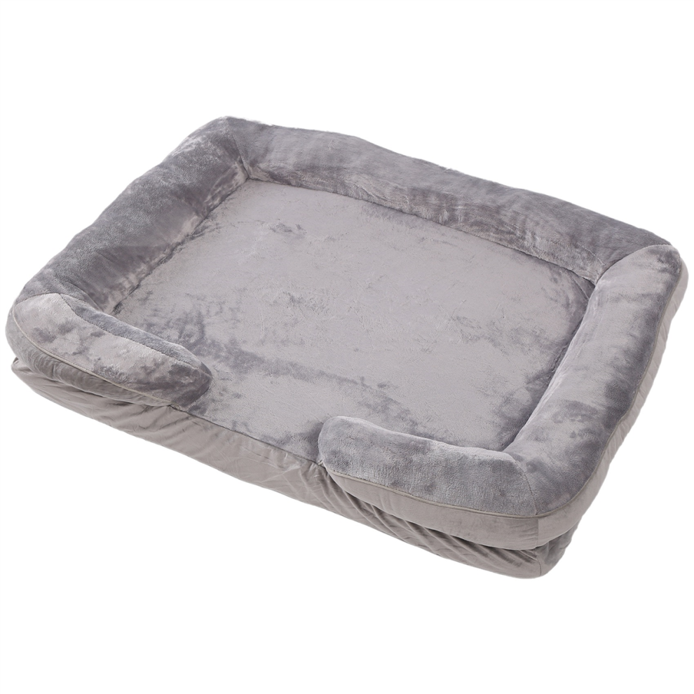 Canapé-lit pour chien - Lits et canapés orthopédiques lavables avec coussin amovible et imperméable pour adultes et animaux de compagnie