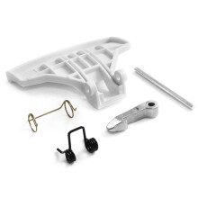 Door Handle Kit for Zanussi ZWG, ZWH, ZWN, ZKG Type Washing Machines (4055186631)