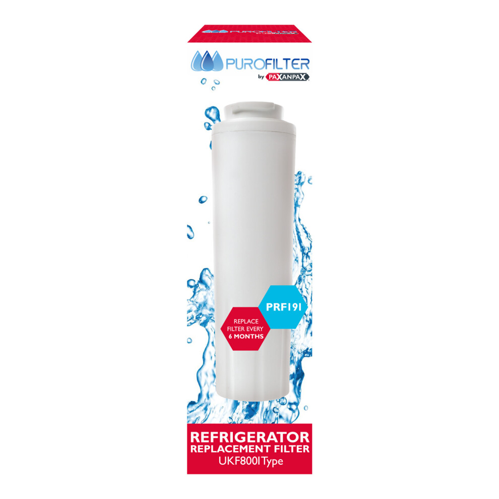 Reliapart Wf02 Water Filter For Whirlpool Ukf8001 Type