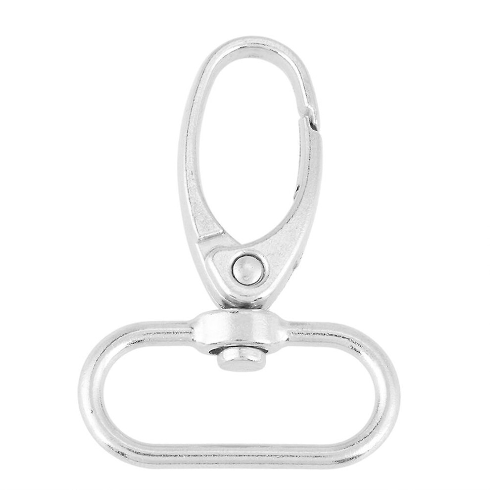 20Pcs Zinc Alloy Bag Clasps Swivel Trigger Clips Keychain Key Ring Hooks (25Mm) 8994439798701