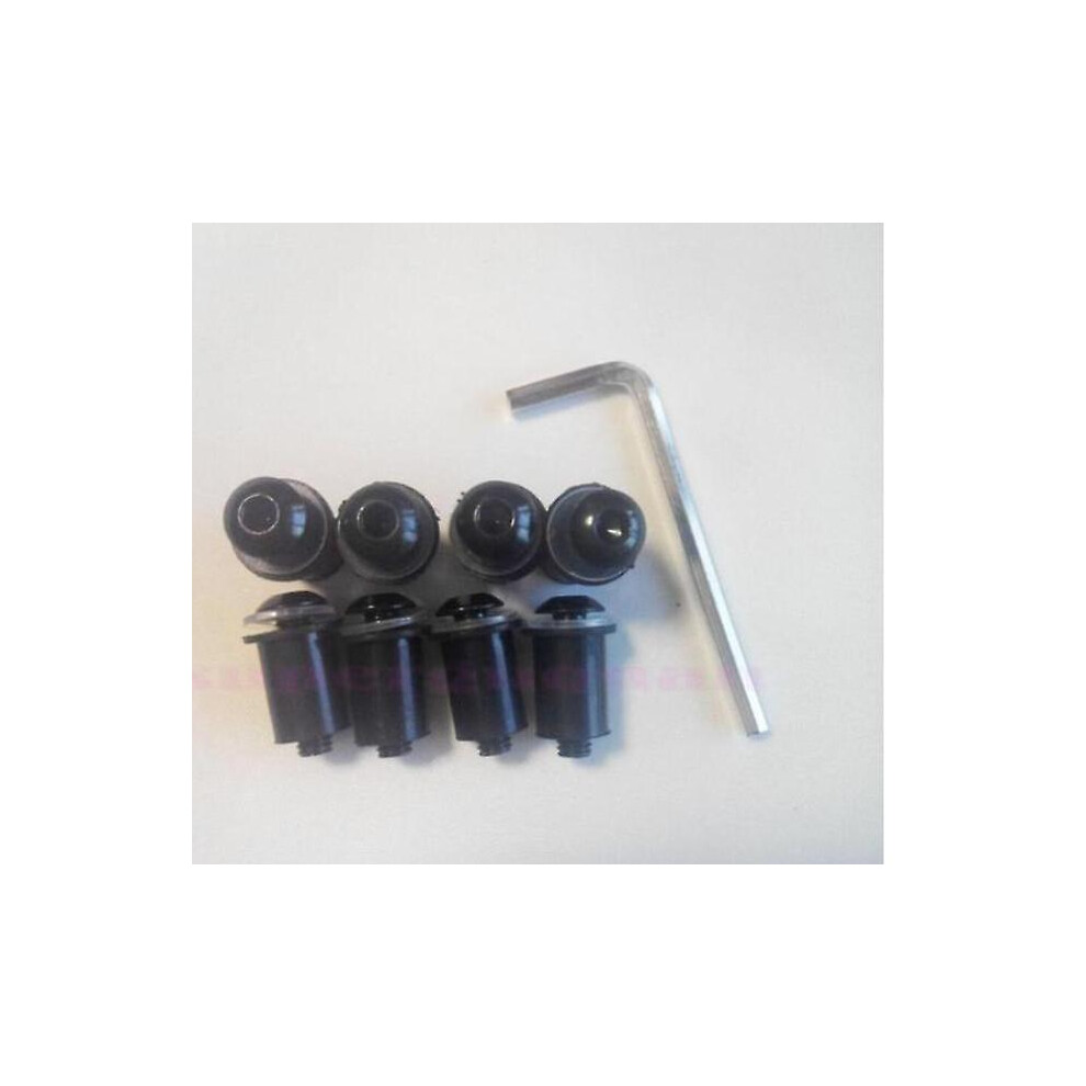 ( Screws) New For Suzuki Katana 600 750 Gsx600f Gsx750f Gsx 600F 750F 1998-2008 Motorbike Wind Screen Deflectors Windshield Screws Black 9372166237028