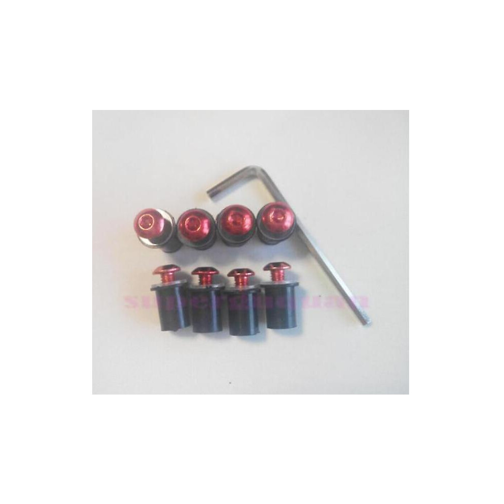 ( Screws) New For Suzuki Katana 600 750 Gsx600f Gsx750f Gsx 600F 750F 1998-2008 Motorbike Wind Screen Deflectors Windshield Screws Red 9372166237066