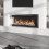 Living And Home 50 Inch 3-Sided Smart Electric Fireplace 12 Flame Colours 2
