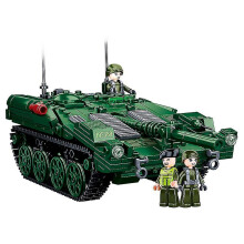 Ww2 Military Strv-103 Tank Army Armored Vehicle Mould King Building Bricks Classic Moc Blocks Action Figures Kids Toys Boys Gift No Box