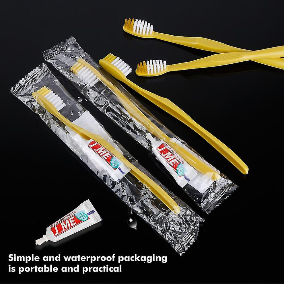 (30PCS) 10/20/50pcs Hotel Disposable Toothbrush Toothbrush With Toothpaste Wash-image-OPC-PFWWD9Q-NEW