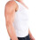 (white, M) Men's Chest Compression Shirt To Hide Gynecomastia Moobs 2