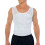 (white, M) Men's Chest Compression Shirt To Hide Gynecomastia Moobs 1