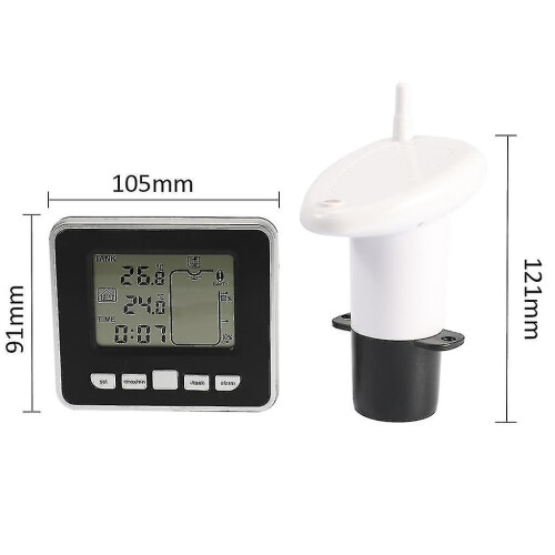 Ultrasonic Water Tank Level Gauge With Lcd Display 2