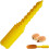 (Yellow) Hot Dogger, Abs Material Hot Dog Bun Driller Driller For Grilling And Bbq Perfect For Grilling And Bbq, Ideal Size For Sausages 1