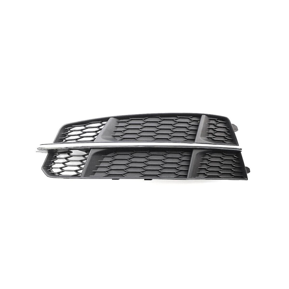 Left Front Lower Bumper Fog Grille Grill Cover 4G0807681an For A6 C7 2014-2018 Chrome Light/Black 9372166254155