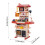 Living And Home (Red) 43Pcs Kid's Kitchen Playset Chef Pretend Toy Table 7