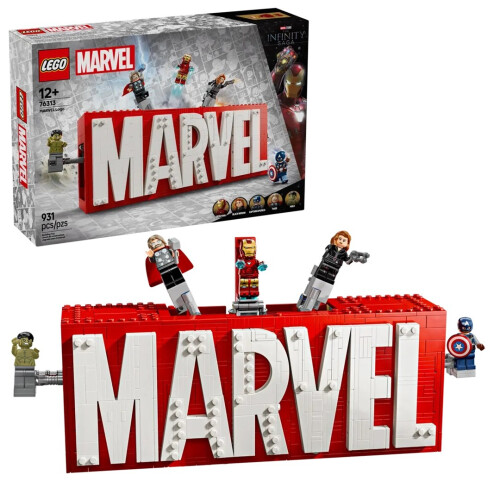 LEGO LEGO MARVEL 76313 MARVEL Logo - LEGO Building Set