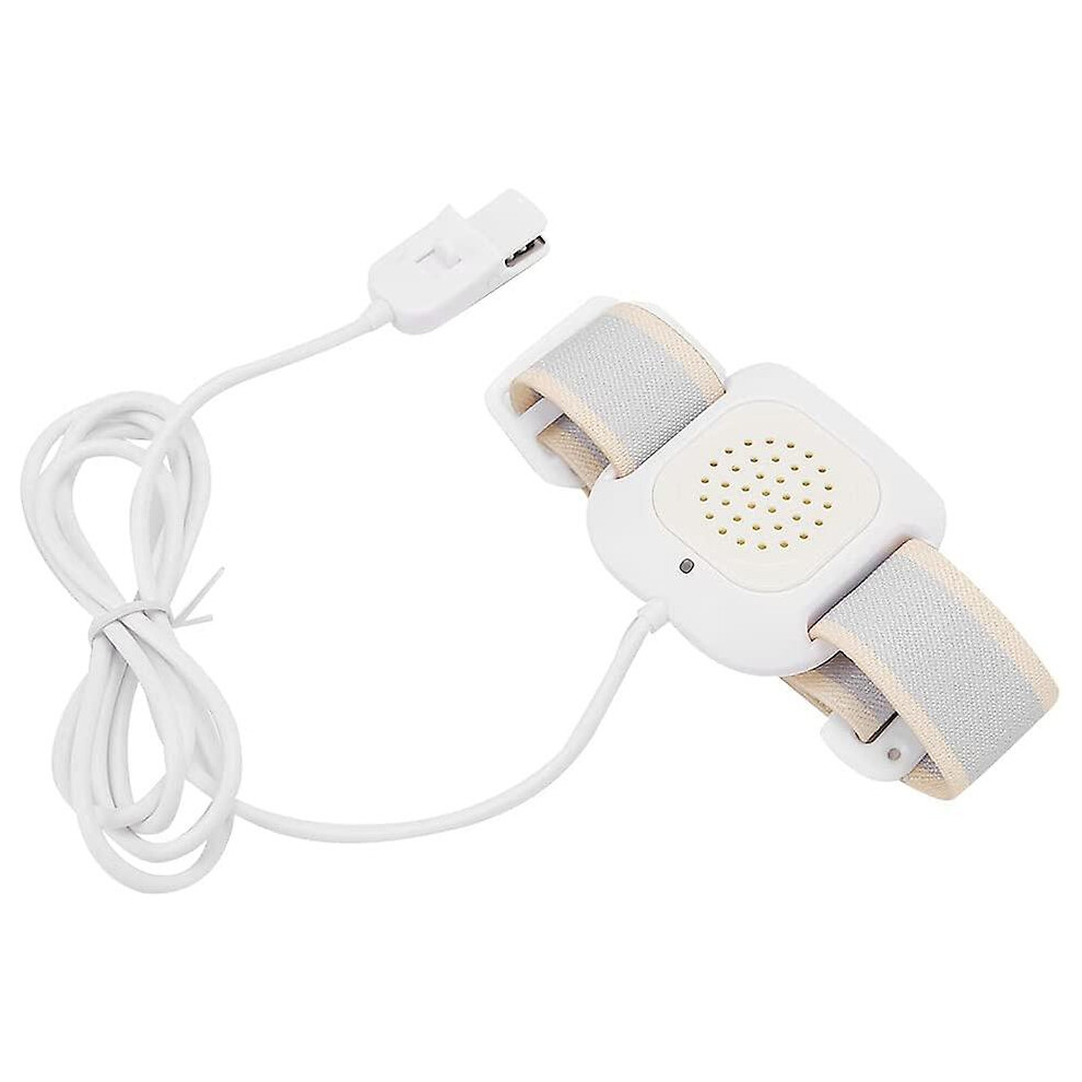 Bedwetting Alarm, Wetting Alarm Treating Bedwetting Nighttime Bedwetting Sensor With Loud Sound Strong Vibration Lights Flashing For Elderly For Bed F