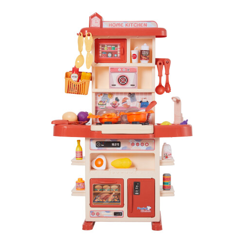 Living And Home (Red) Children Pretend Kitchen Playset 43PCS 2